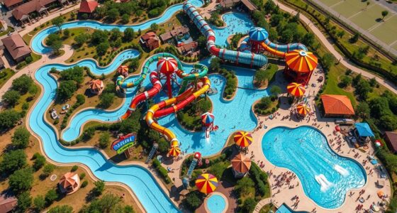 kalahari waterpark map guide