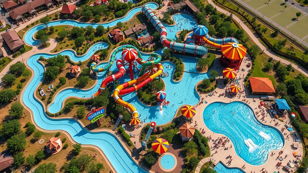 kalahari waterpark map guide