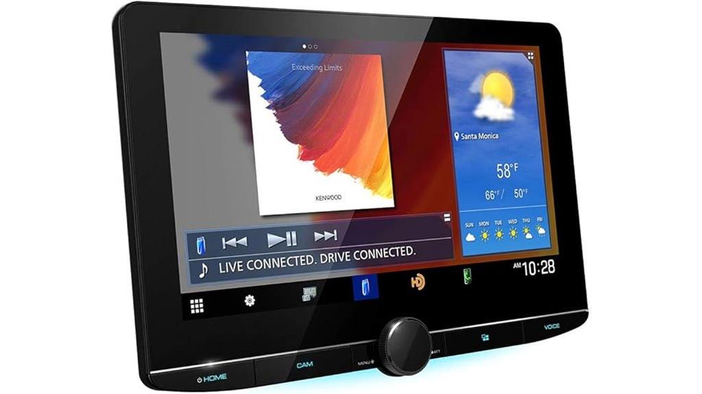 kenwood excelon 10 1 stereo