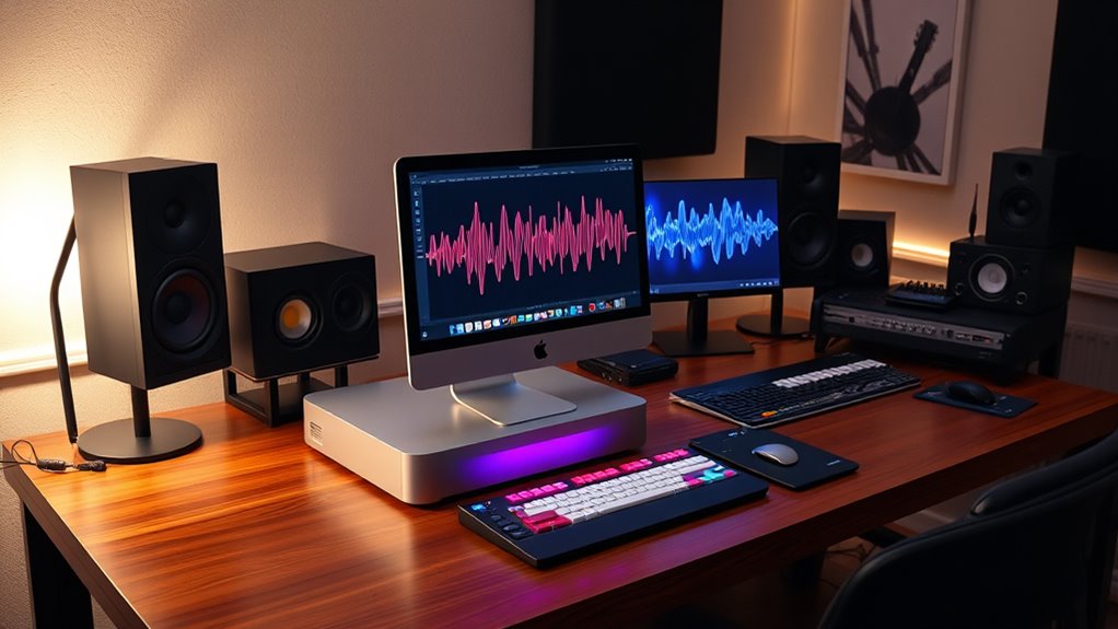 key audio studio features