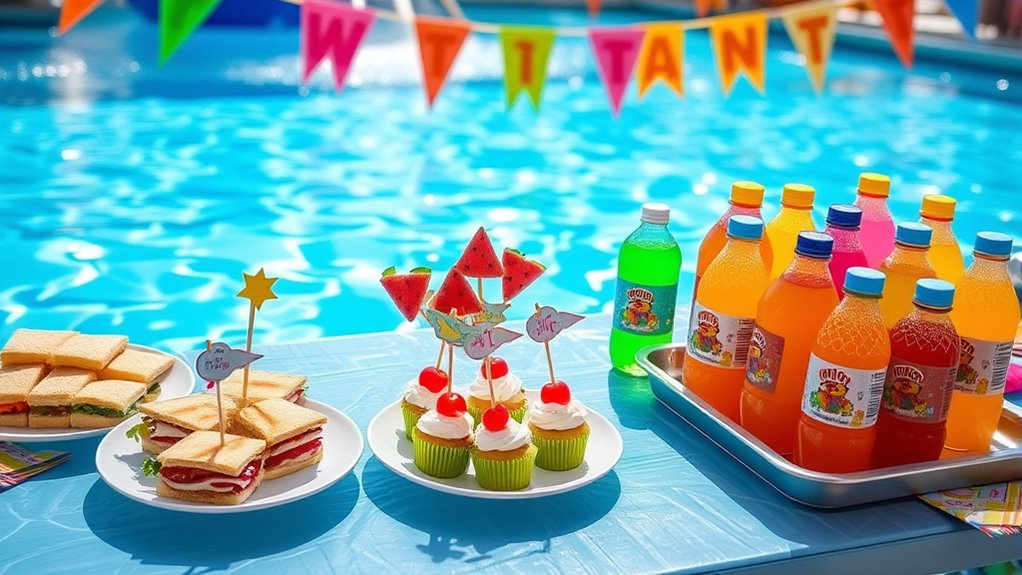 kid friendly water park snacks