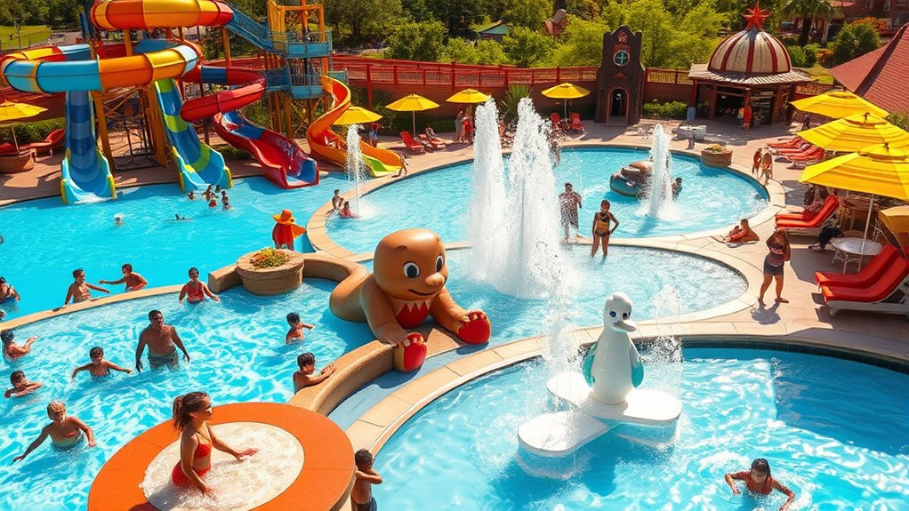 kid friendly water play areas