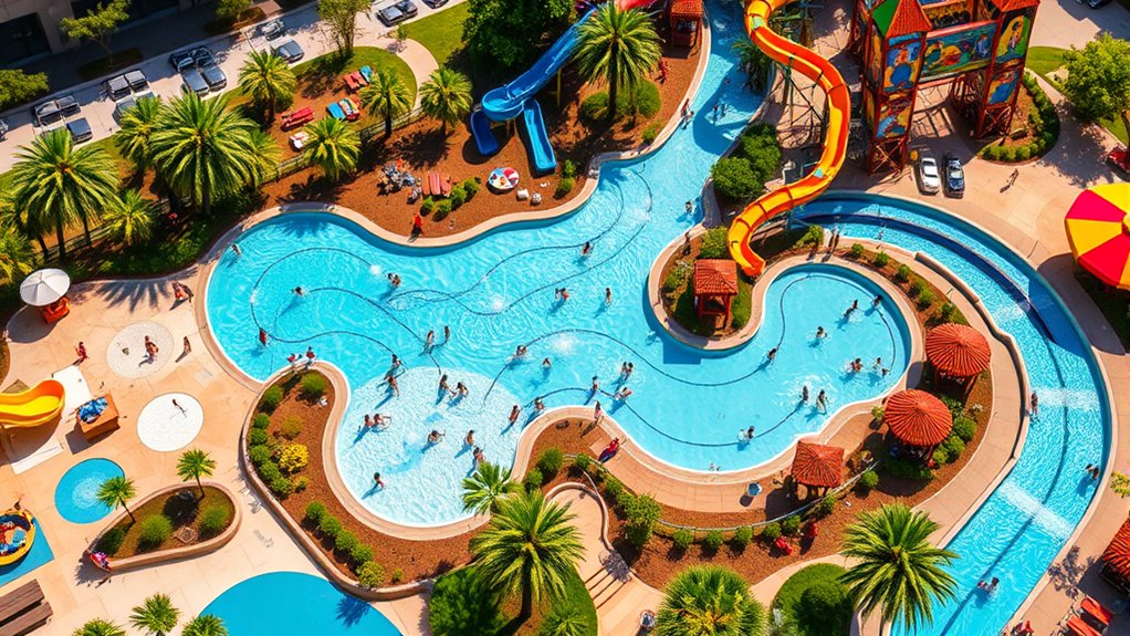 kid friendly water play zones