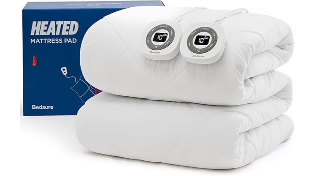 king size heated mattress pad