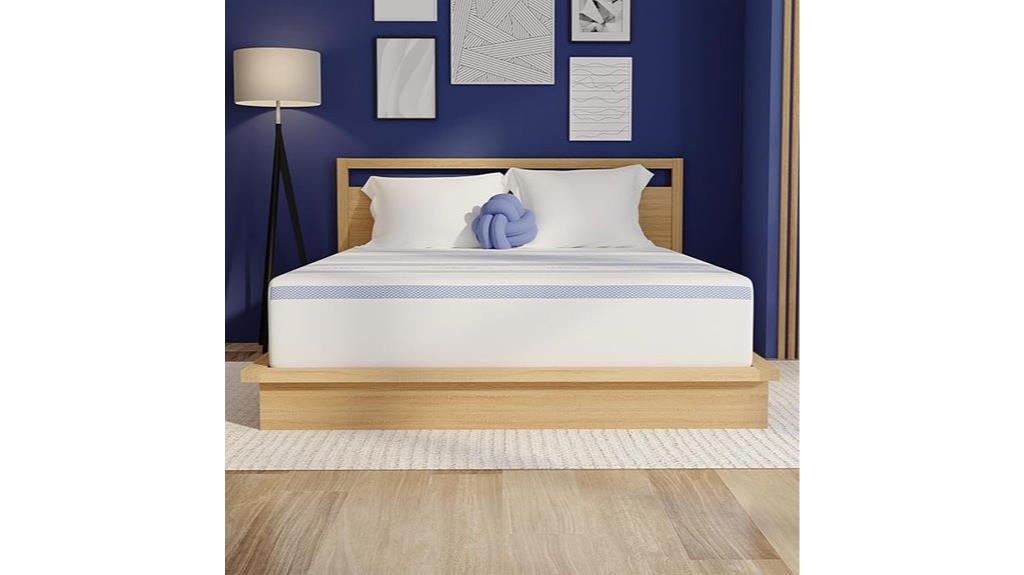 king sized gel memory foam