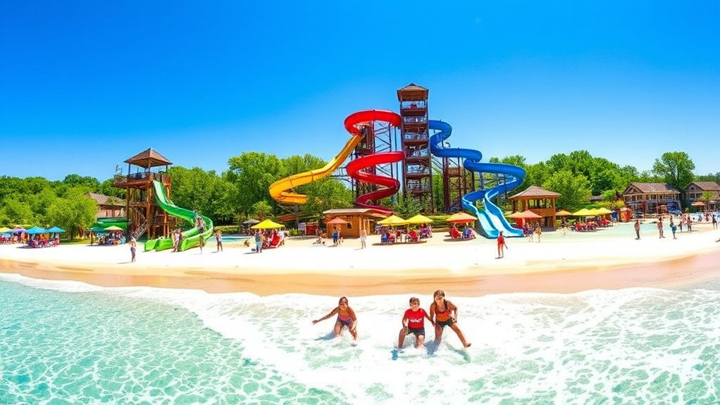 lakeside water adventure paradise