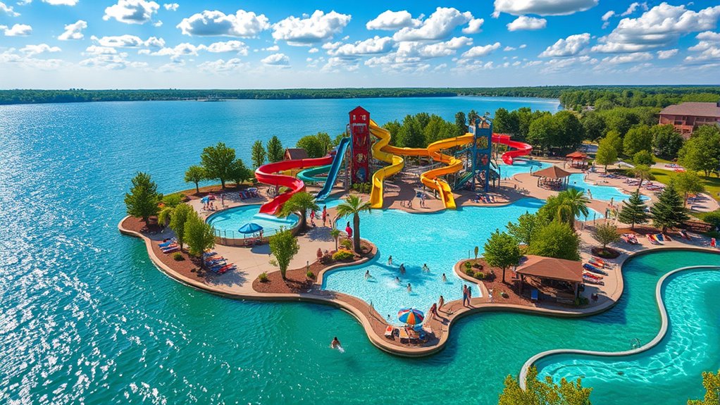 lakeside water park adventure