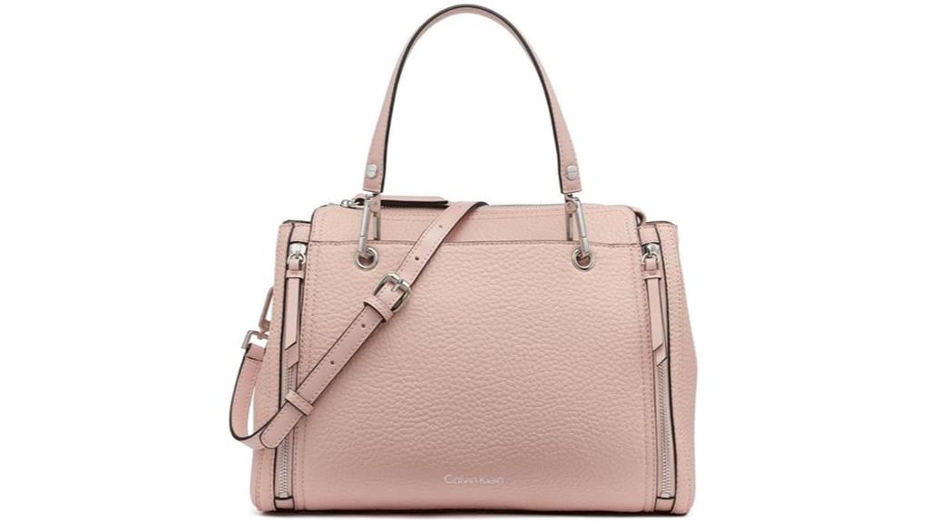 lamb leather satchel