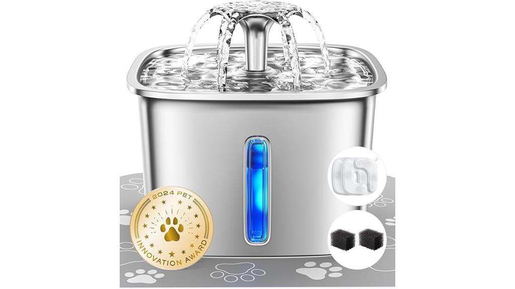 large capacity pet fountain