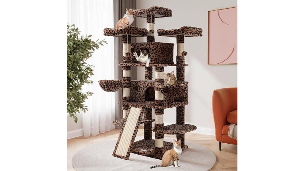 large cat tree structure