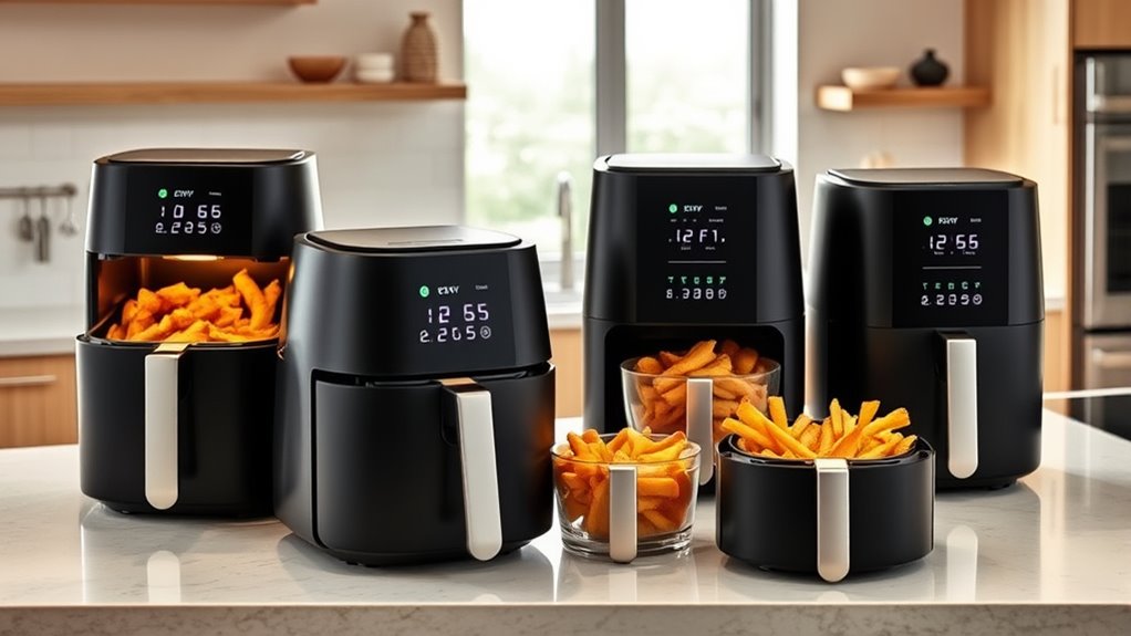 large family air fryers