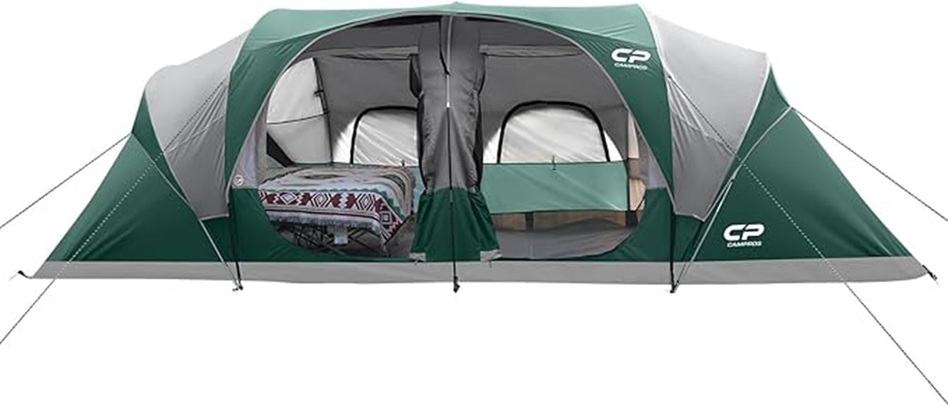 large family camping tent