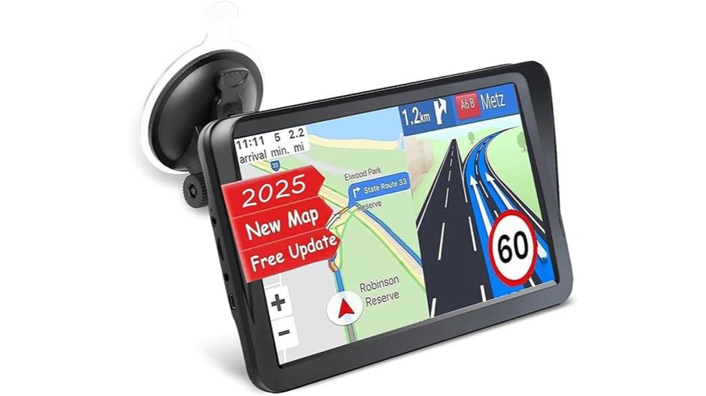 large screen vehicle gps