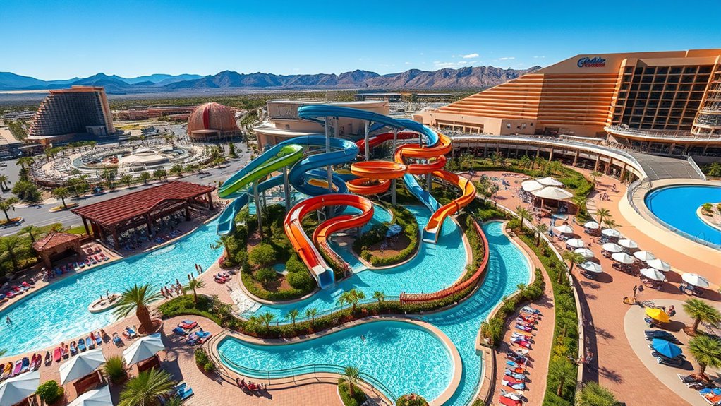 las vegas waterpark map