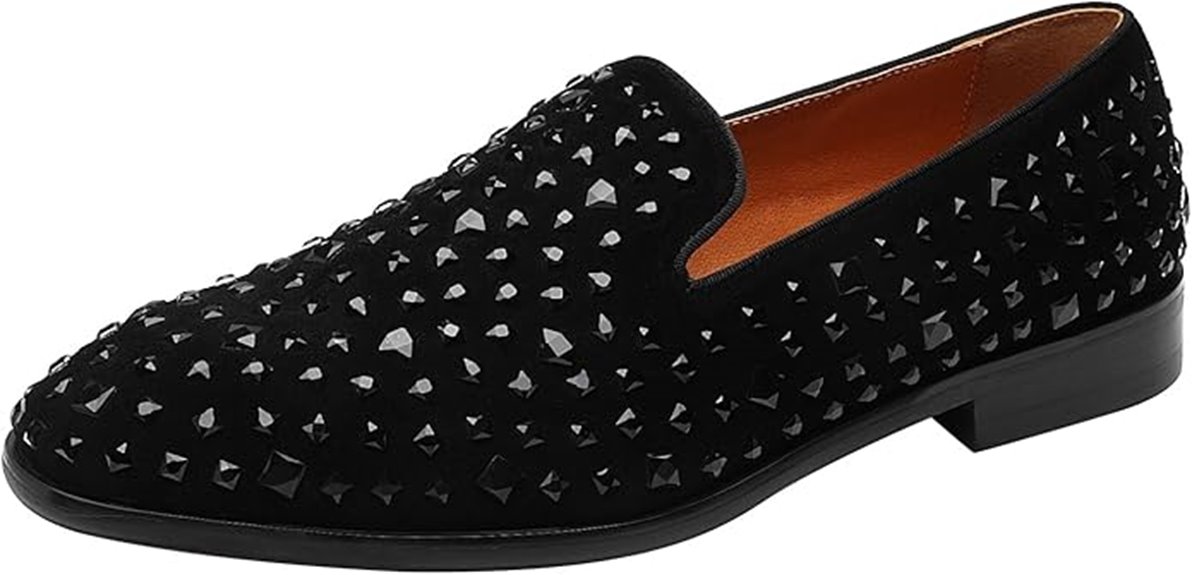 leather wedding loafers