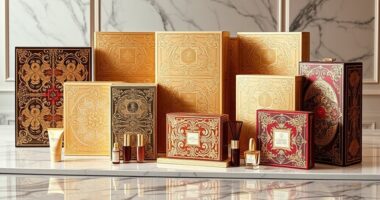 luxury beauty holiday countdown