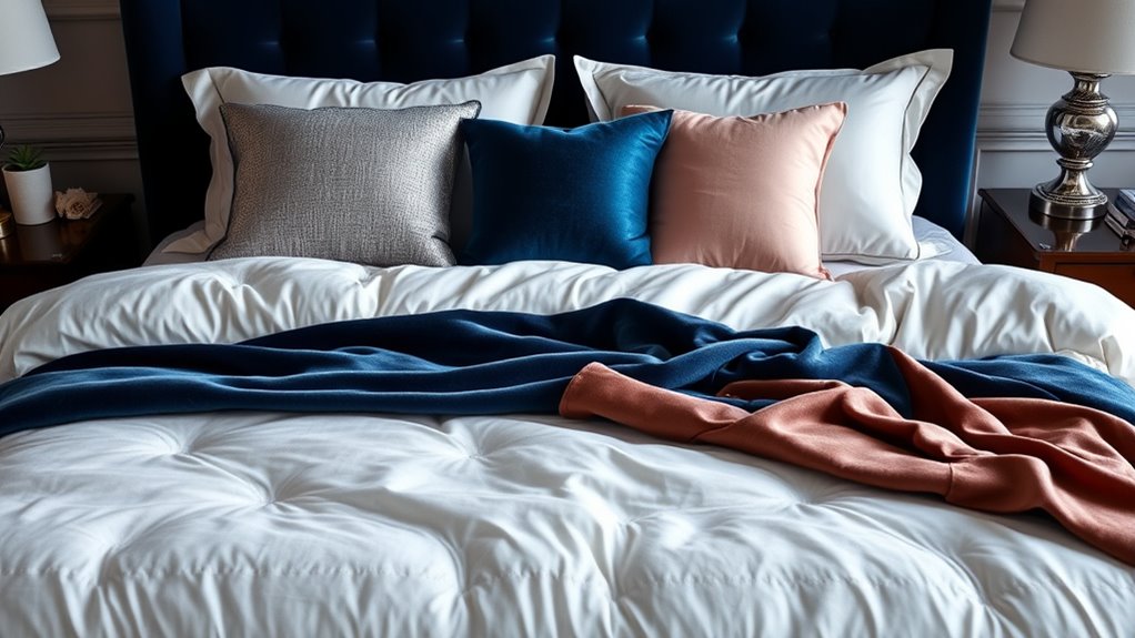 luxury bedding for better sleep