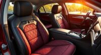 luxury car seat cover options