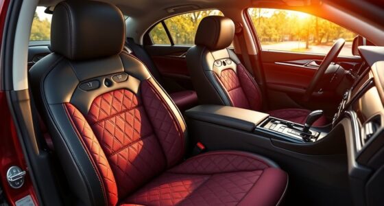 luxury car seat cover options