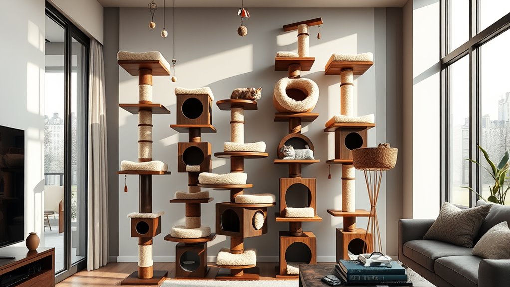 luxury cat tree collection