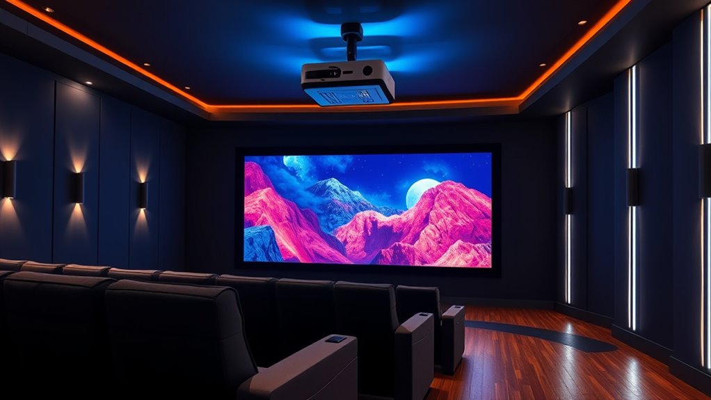 luxury cinema projector selection