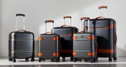 luxury durable travel luggage