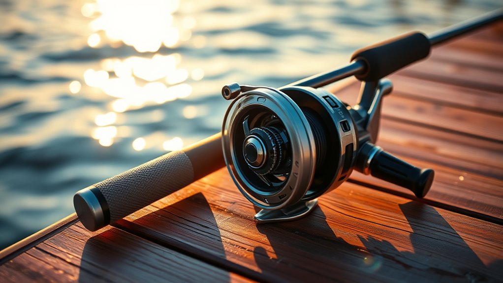 luxury fishing gear selection