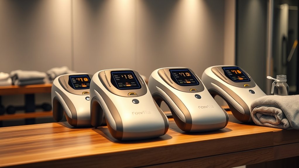 luxury fitness massager selection