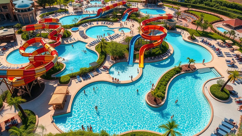 luxury guest amenities and interactive zones