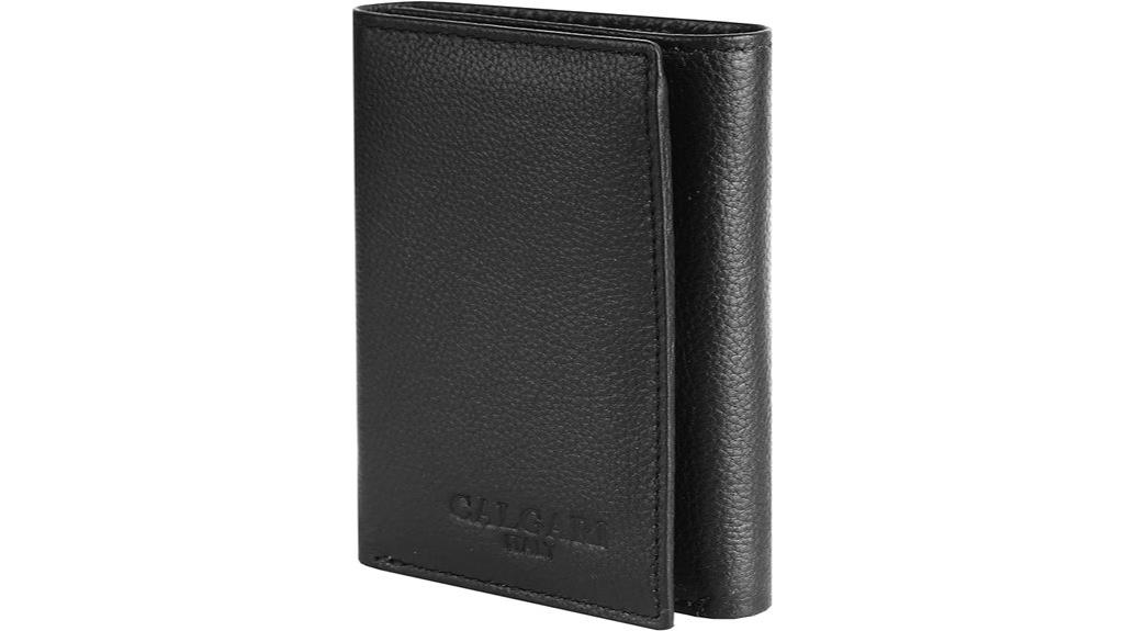 luxury italian leather wallet