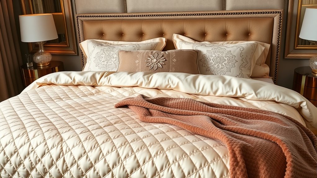 luxury king size bedding sets