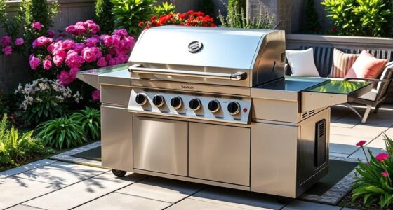 luxury outdoor grill selection