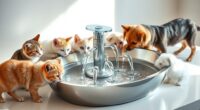 luxury pet water fountains