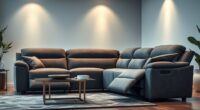 luxury reclining sofa options