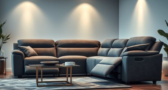 luxury reclining sofa options