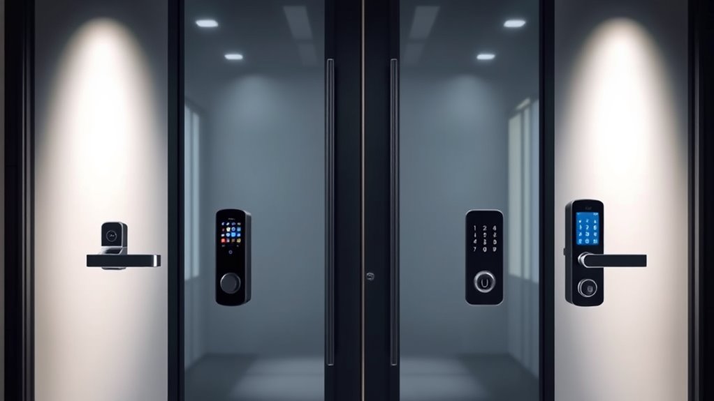 luxury security door locks