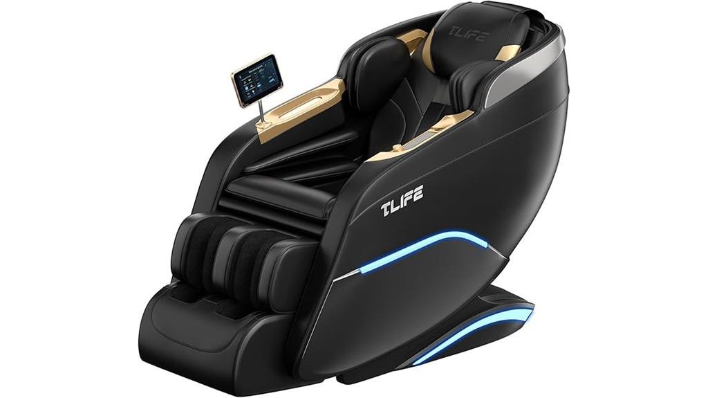 luxury zero gravity massage chair