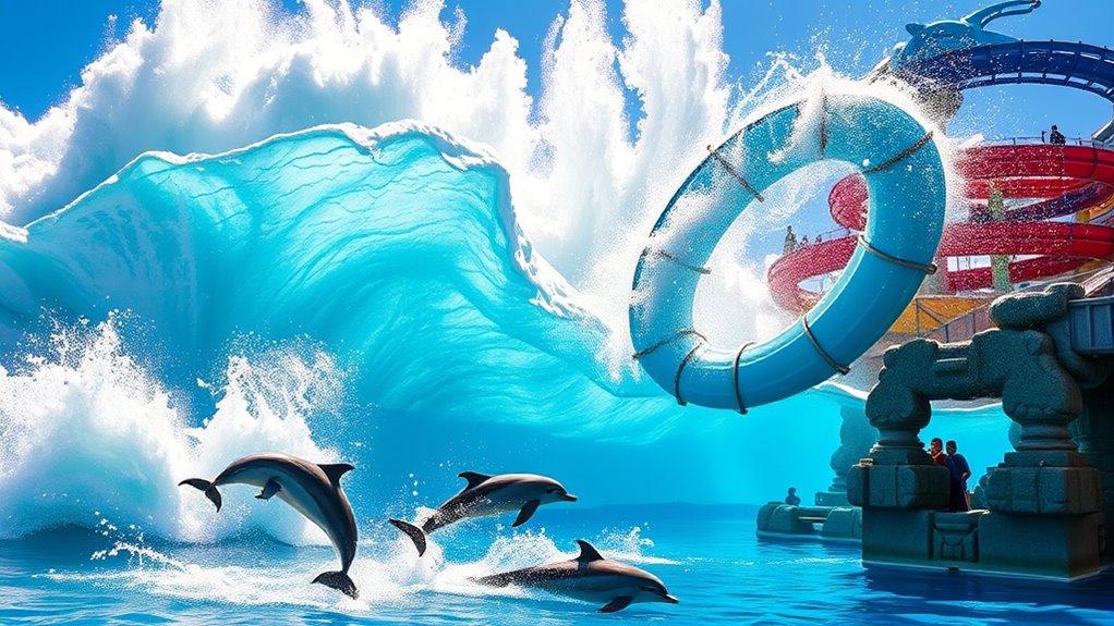 marine life water rides