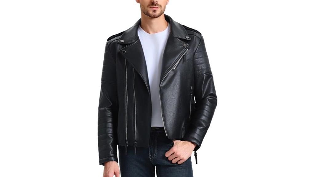men s leather jacket
