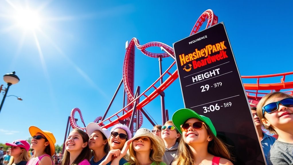 minimum height requirements apply