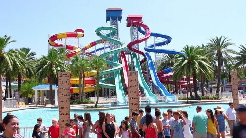 minimum height water ride requirements