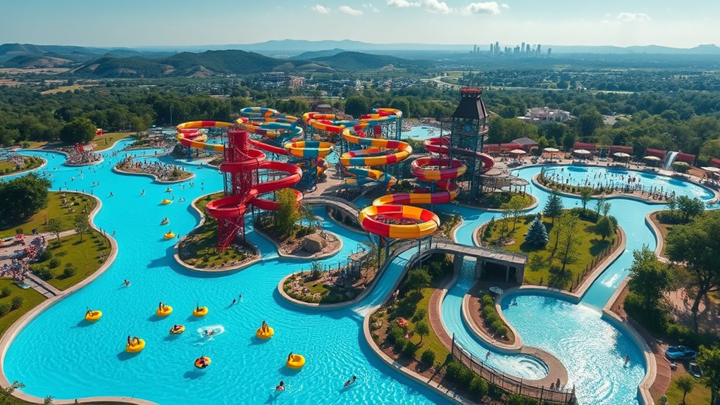 nearby large water parks