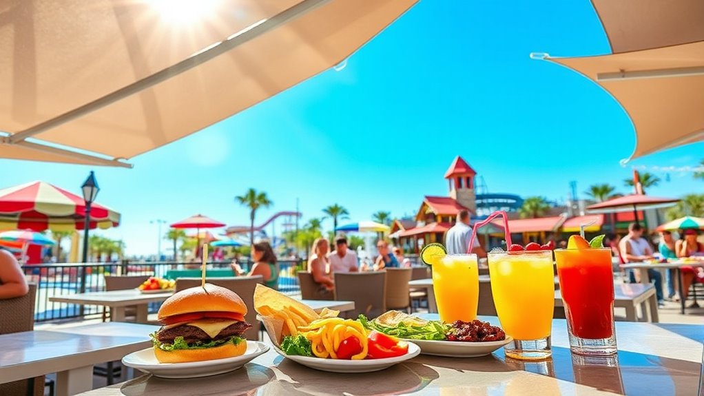 new dining options and upgrades