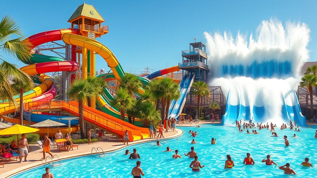 new parks and modernized facilities