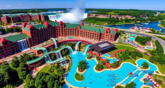 niagara falls lodge map