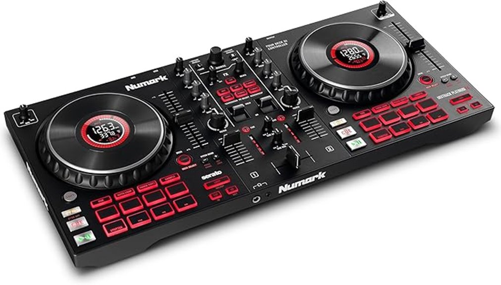 numark dj controller features
