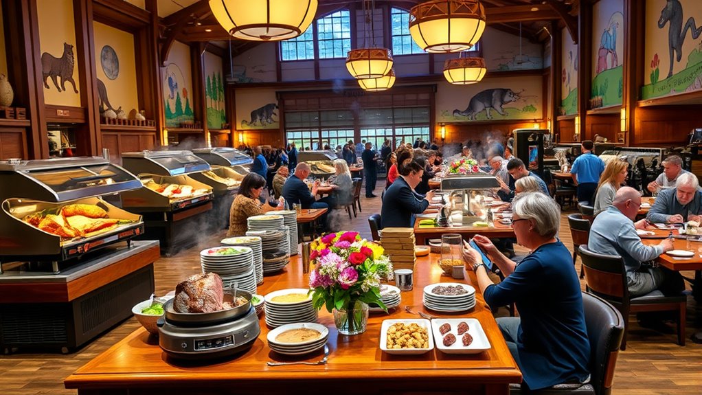 on site family dining options