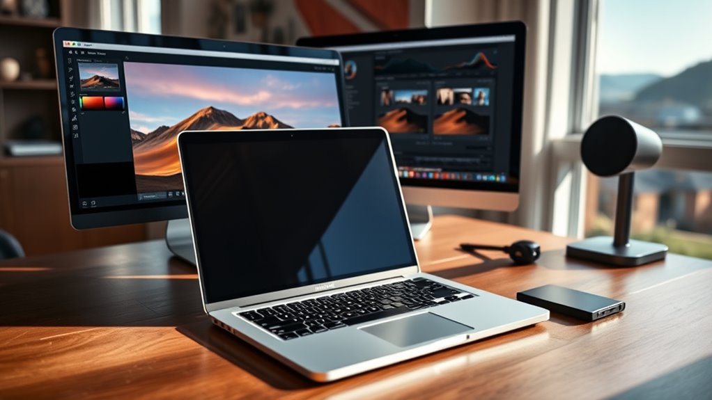 optimal photography workstation setup