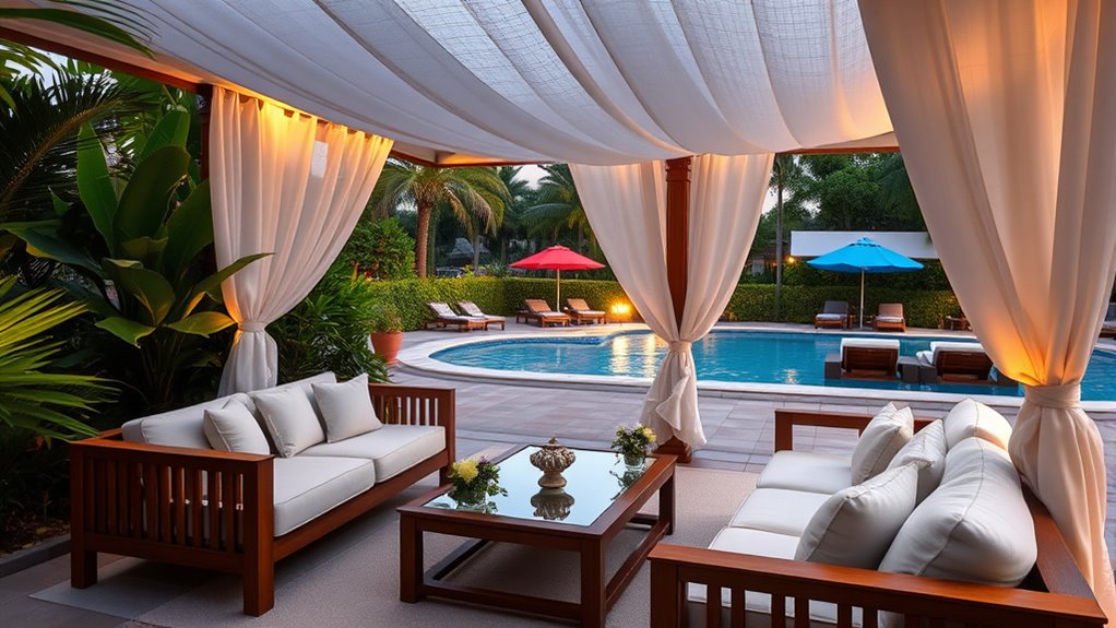 outdoor shade and social space