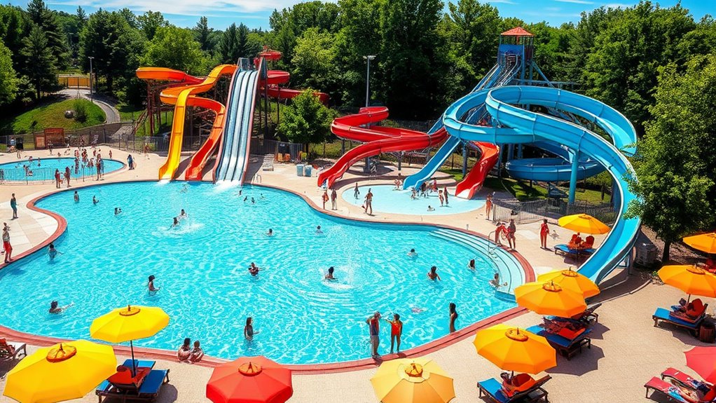 outdoor water parks features